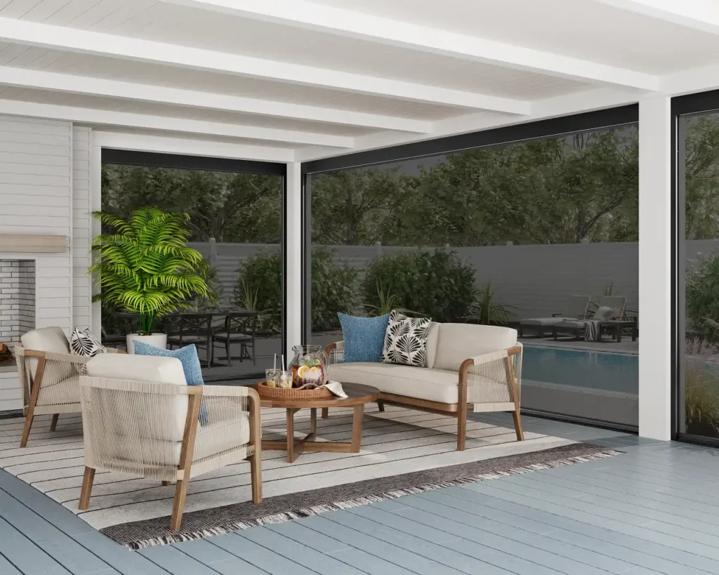 retractable screens for patios and homes