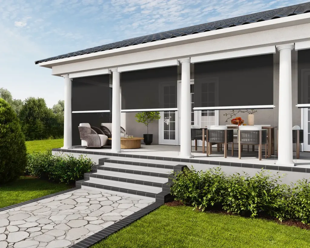 adjustable retractable screens for patio